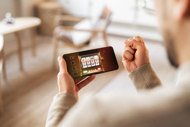 Mobile app screen for sportsbook and casino access